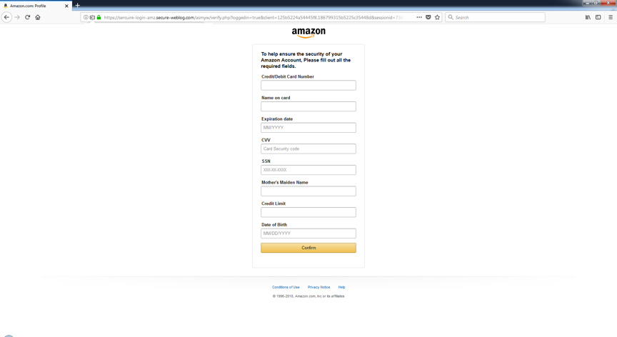 Amazon Phishing E-Mail-2