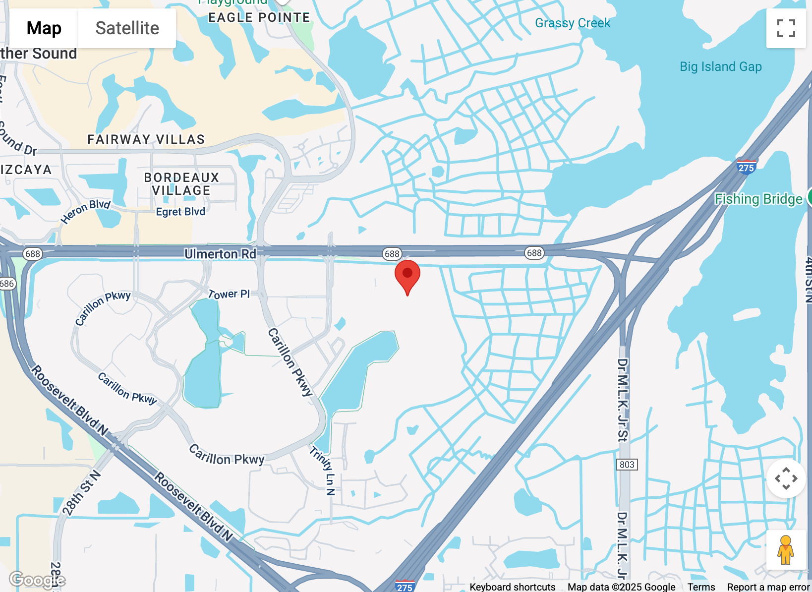 Kartenbild des Malwarebytes in Saint Petersburg, Florida